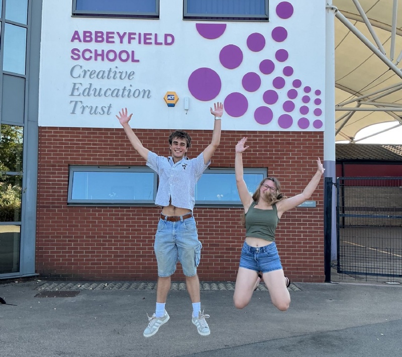 Sixth Form students celebrate results and exciting steps across Creative Education Trust
